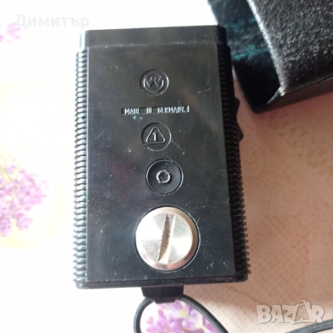 Ретро немски светломер Weimarlux CdS - Колекционерски фотографски аксесоар, снимка 4 - Светкавици, студийно осветление - 53871105