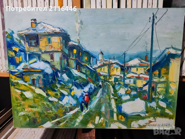 Картини на Георги "Паунец" Паунов - маслени бои, снимка 11 - Картини - 23298495