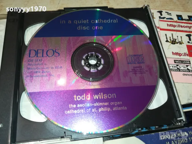 TODD WILSON X2 CD 0808241118, снимка 6 - CD дискове - 46844160