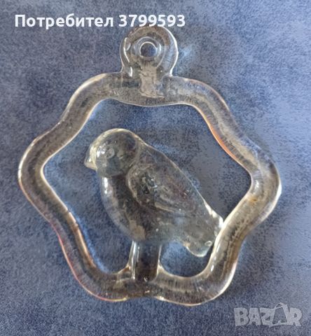 Винтидж стъклени декорации за окачване, снимка 2 - Антикварни и старинни предмети - 45092413