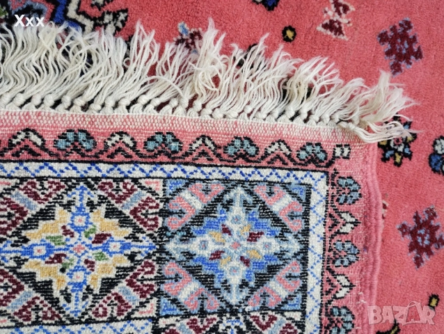 Ръчно тъкан вълнен персийски килим.Антика за ценители., снимка 8 - Килими - 51464918