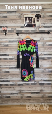 Desigual S-дамска рокля (х-429), снимка 5 - Рокли - 52398044