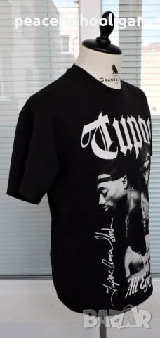2PAC Tupac All Eyes On Me Short Sleeve T Shirt Men’s Size Small, снимка 3 - Тениски - 50838102