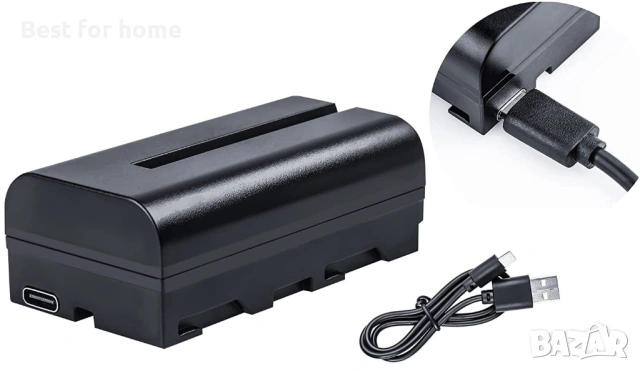 Батерия Viltrox - NP-F550, 2200 mAh, черна, снимка 2 - Оригинални батерии - 53471459