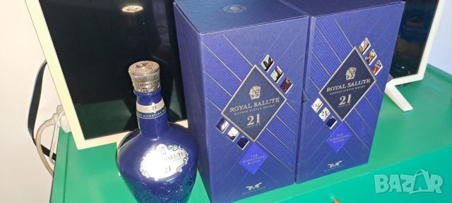 Chivas Royal Salute 21  Royal Salute 21 кутия с шише, снимка 8 - Колекции - 46290462