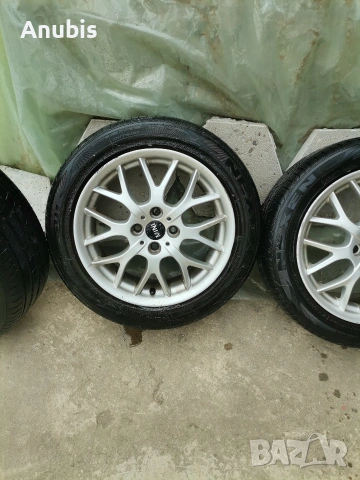 BBS джанти 16 с летни гуми Мини купър , снимка 4 - Гуми и джанти - 53709211