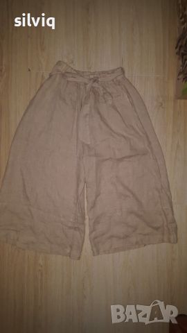 Ленен панталон, снимка 2 - Къси панталони и бермуди - 45270770