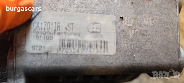 Динамо алтернатор CA1701IR / 0 124 625 002 Mercedes-Benz E 220 646 W211, снимка 2 - Части - 53267812