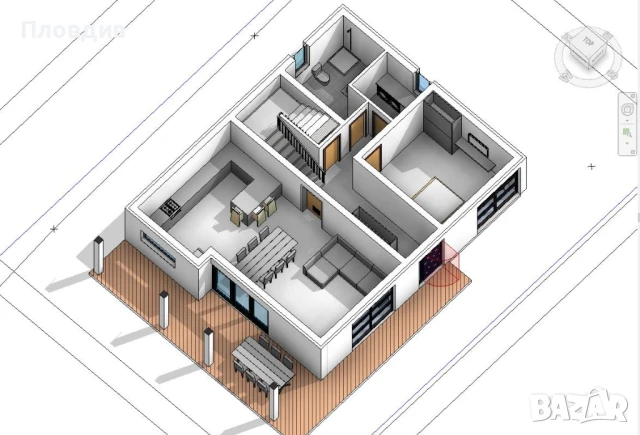 ОТ СОБСТВЕНИК Самостоятелна двуетажна къща 234 м2 в Рогош обл. Пловдив, снимка 7 - Къщи - 50318374