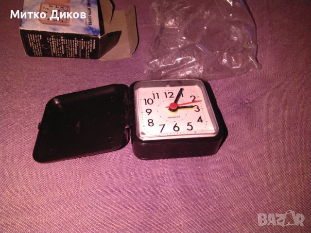 Будилник часовник нов на батерия 1брой, снимка 2 - Мъжки - 45953731