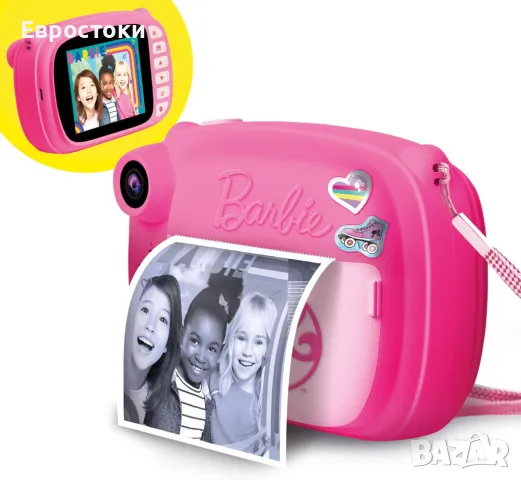 Lisciani Barbie Print Cam Моментална камера Barbie 3 в 1за деца от 5 години, снимка 1 - Образователни игри - 47068025