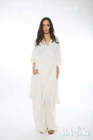 Дамски Летен Сет в Бяло - Molly, снимка 3 - Туники - 49724026