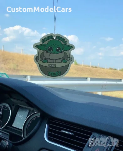 Ароматизатор Grogu Baby Yoda от хитовия сериал Mandalorian Star Wars, снимка 2 - Аксесоари и консумативи - 50764303
