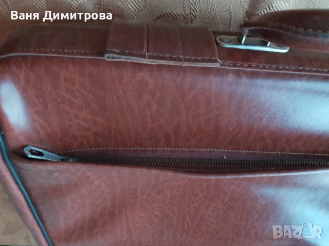 Кожена чанта Чанта за документи , снимка 9 - Чанти - 51728106