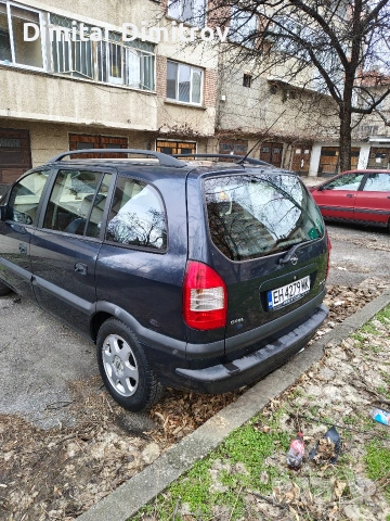 Opel Zafira 1.8i 125hp Газ/Бензин, снимка 4 - Автомобили и джипове - 53946671