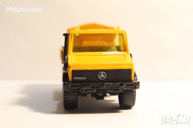 1/55 ?? SIKU MERCEDES BENZ КАМИОН ИГРАЧКА КОЛИЧКА МОДЕЛ КОМУНАЛНИ ДЕЙНОСТИ, снимка 3 - Колекции - 53163937