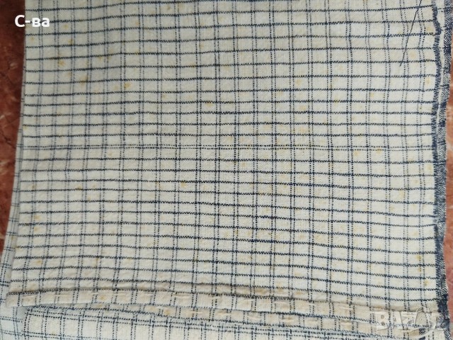 Плат ръчно тъкан - неизползван , снимка 2 - Антикварни и старинни предмети - 53071843