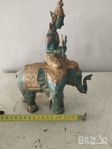 Азиатска статуетка, снимка 3 - Други ценни предмети - 45349748