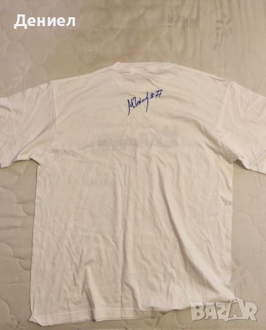 Мартин Чой - Тениска с автограф уникална!, снимка 2 - Тениски - 46416236