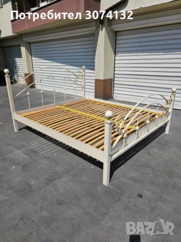 Масивна метална спалня, снимка 2 - Спални и легла - 50715754