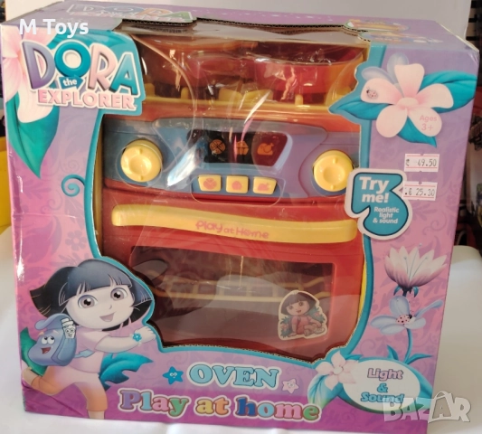 👩‍🍳 Dora the Explorer – Детска фурна с реални светлинни и звукови ефекти! 🌟