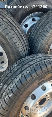 Джанти със Гуми Yokohama за Фият Дукато 215/70R15C Пежо Боксер 15", снимка 10 - Гуми и джанти - 53516514
