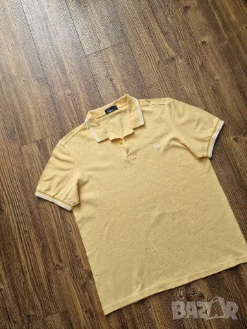 Страхотна мъжка тениска FRED PERRY размер XL , снимка 3 - Тениски - 47003826