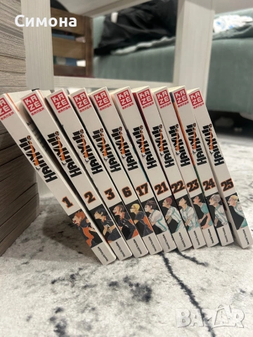 Haikyuu Manga НЕМСКИ ЕЗИК, снимка 2 - Списания и комикси - 53398238