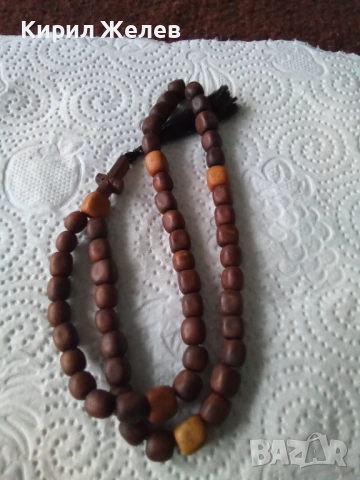 Броеница стара 52344, снимка 5 - Антикварни и старинни предмети - 52580281