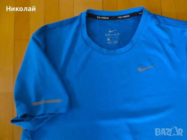 Nike nike dri-fit contour тениска , снимка 2 - Тениски - 47192968