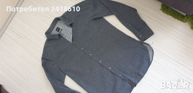 Hugo Boss Cattitude _1 Slim Fit Mens Size L НОВО! ОРИГИНАЛ! Мъжка Риза!, снимка 2 - Ризи - 46609554