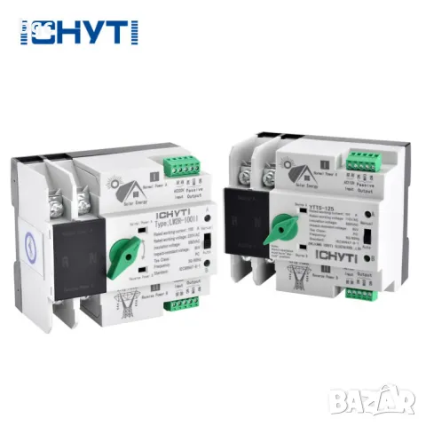 Монофазен 125A ATS Automatic Transfer Switch (ATS) 2P/125A Автоматичен Превключвател Ключ, снимка 1 - Друга електроника - 49073204