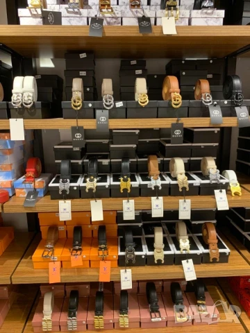 колани от естествена кожа в кутия hermes pinko gucci guess , снимка 12 - Колани - 51327762