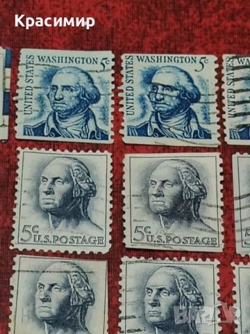 ПОЩЕНСКИ МАРКИ САЩ , снимка 14 - Филателия - 53075891