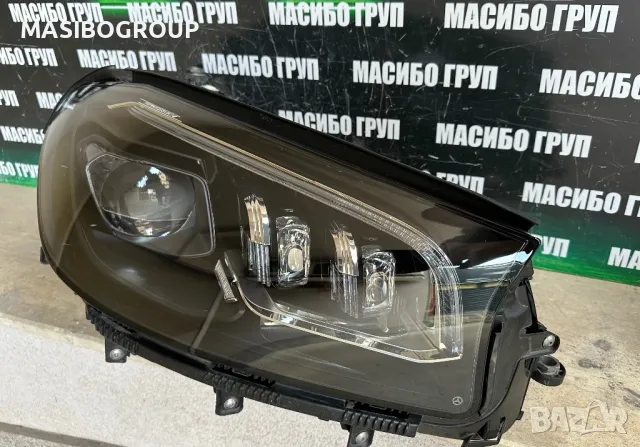 Фарове MULTIBEAM LED фар за Мерцедес ГЛС Mercedes GLS W167, снимка 3 - Части - 39376455