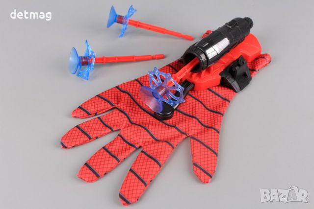 Спайдърмен ръкавица с меки стрели., снимка 2 - Други - 45557523