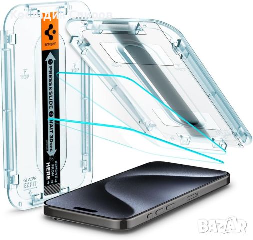 Apple Iphone15 Pro кейс + стъкла (комплект), снимка 6 - Калъфи, кейсове - 45451661