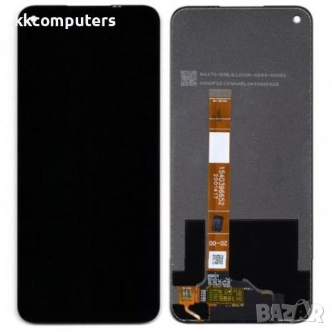 LCD Дисплей за OPPO A72 / A52 / A92 4G (2020) + Тъч скрийн /Черен/ Оригинал Service Pack Баркод : 24, снимка 1 - Резервни части за телефони - 46439785