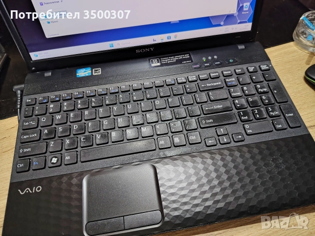 Sony Vaio (i5 / 8GB RAM / 120GB SSD + 500GB HDD) – Обслужен и бърз!, снимка 3 - Лаптопи за дома - 53737574