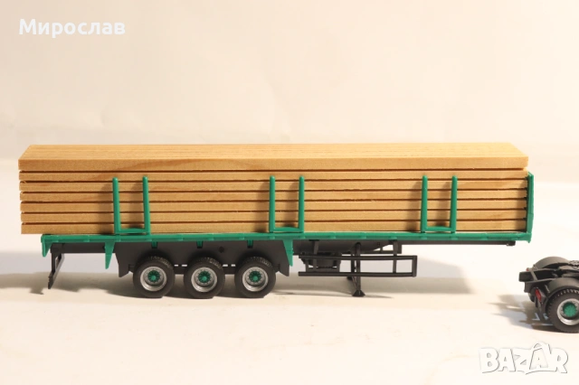 HERPA H0 1/87 VOLVO КАМИОН МОДЕЛ ИГРАЧКА ВЛЕКАЧ TIR, снимка 4 - Колекции - 53764037