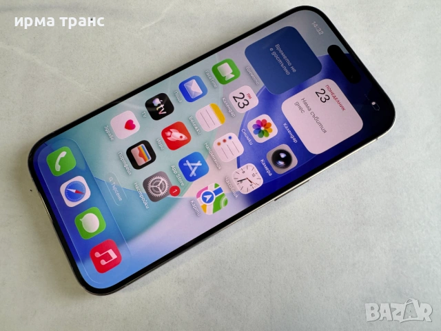 iPhone 15 Pro 128gb 94% батерия.Гаранция, снимка 2 - Apple iPhone - 53593521