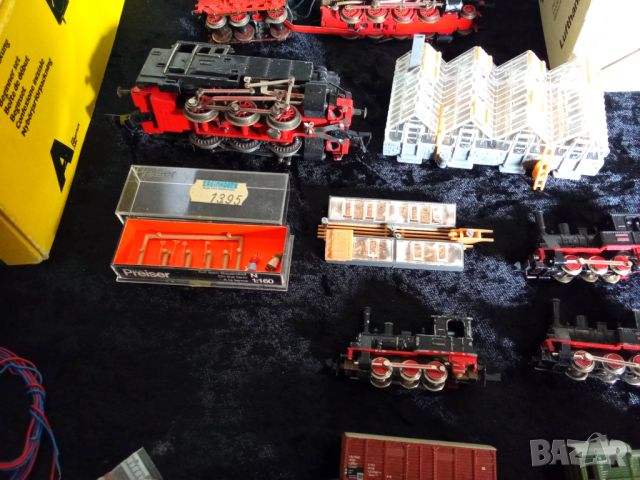 Локомотив и вагони мащаб N.TT ,HO и макет мащаб N за влакчета и части, снимка 7 - Колекции - 45854331