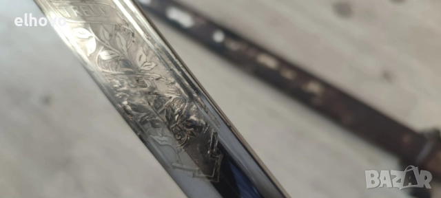 Стара баварска сабя, снимка 4 - Антикварни и старинни предмети - 52748844