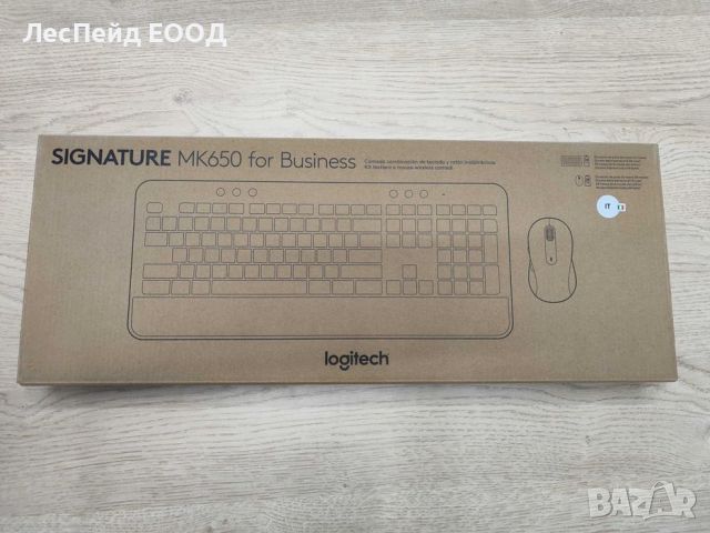 Клавиатура Logitech Signature MK650 ITALIAN QWERTY, снимка 1 - Клавиатури и мишки - 46753511