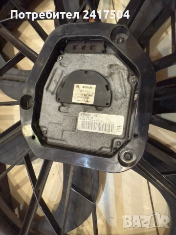 Радиаторна перка Bosch за Mercedes CLS W219 (2004–2011) – блокът не работи, снимка 3 - Части - 52122686