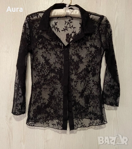 Stradivarius Lace blouse, снимка 2 - Ризи - 52924472