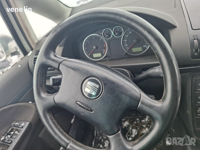 Сеат Алхамбра 1.9 116к.с 6 скорости На Части, снимка 7 - Автомобили и джипове - 53572751