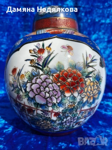 китайска урна - ваза , снимка 2 - Вази - 53997876