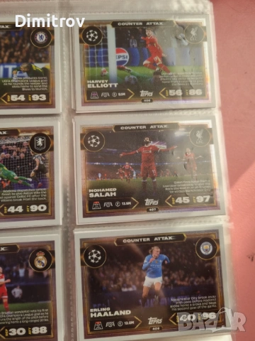 Topps Match Attax 25/26 - Counter  - 9 броя карти, снимка 4 - Колекции - 53847544