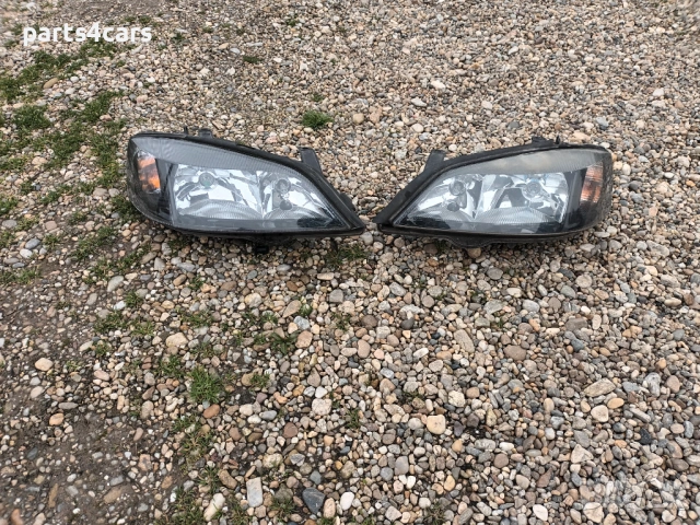 ляв и десен фар за опел астра г с черна бленда OPEL ASTRA G